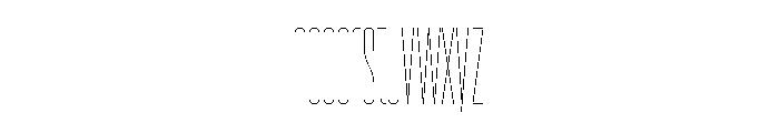Garaje2303 Light Font LOWERCASE