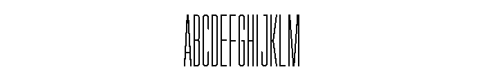 Garaje2303 Medium Font UPPERCASE