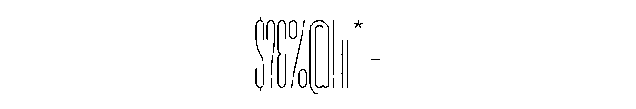 Garaje2403 Book Font OTHER CHARS