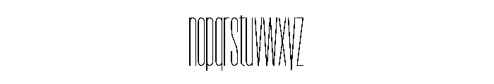 Garaje2403 Book Font LOWERCASE