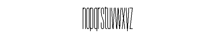 Garaje2403 Medium Font LOWERCASE