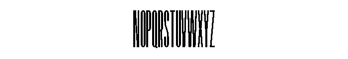 Garaje2503 Black Font UPPERCASE