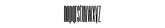 Garaje2503 Black Font LOWERCASE