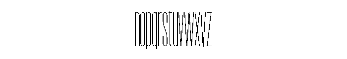 Garaje2503 Book Font LOWERCASE