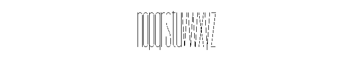 Garaje2503 Light Font LOWERCASE