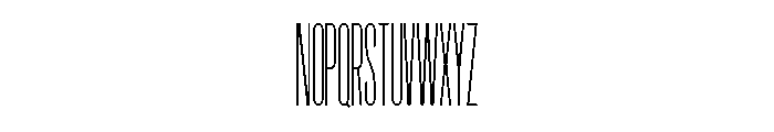 Garaje2503 Medium Font UPPERCASE