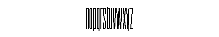 Garaje2603 Black Font LOWERCASE