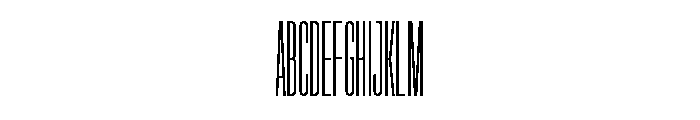 Garaje2603 Bold Font UPPERCASE