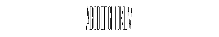 Garaje2603 Book Font UPPERCASE