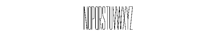 Garaje2603 Book Font UPPERCASE