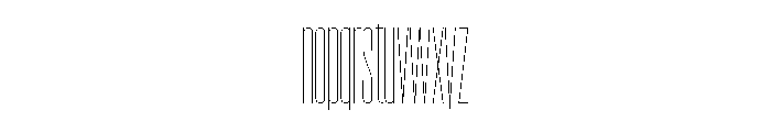 Garaje2603 Light Font LOWERCASE