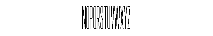 Garaje2603 Medium Font UPPERCASE