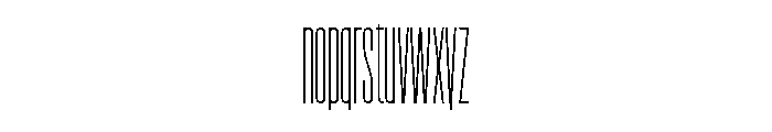 Garaje2603 Medium Font LOWERCASE