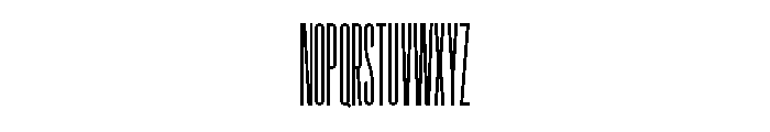 Garaje2703 Black Font UPPERCASE
