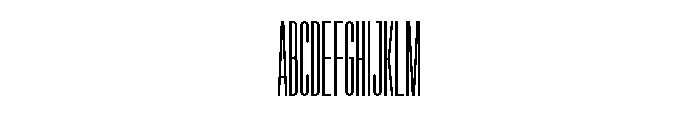 Garaje2703 Bold Font UPPERCASE