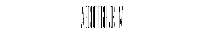 Garaje2703 Book Font UPPERCASE