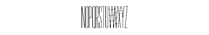 Garaje2703 Book Font UPPERCASE