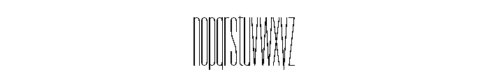 Garaje2703 Book Font LOWERCASE