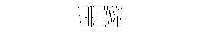 Garaje2703 Light Font UPPERCASE