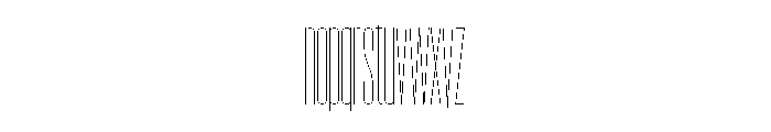 Garaje2703 Light Font LOWERCASE