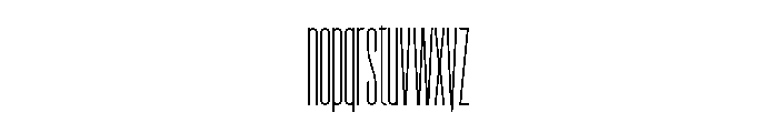 Garaje2703 Medium Font LOWERCASE