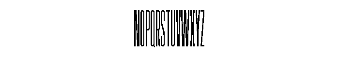 Garaje2803 Black Font UPPERCASE