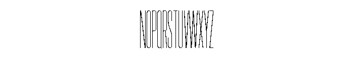 Garaje2803 Book Font UPPERCASE