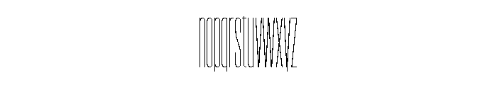 Garaje2803 Book Font LOWERCASE