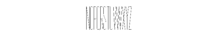Garaje2803 Light Font UPPERCASE