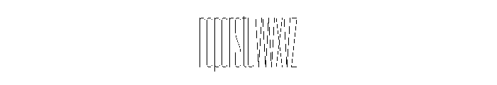 Garaje2803 Light Font LOWERCASE