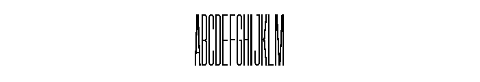 Garaje2903 Bold Font UPPERCASE