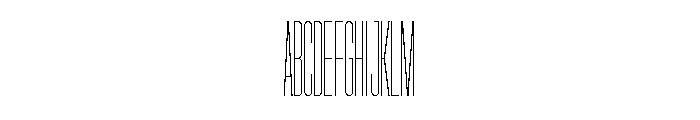 Garaje2903 Book Font UPPERCASE