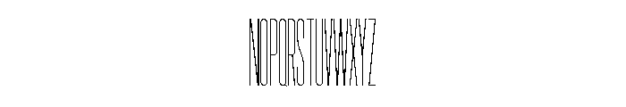 Garaje2903 Book Font UPPERCASE