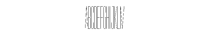 Garaje2903 Light Font UPPERCASE
