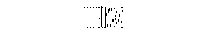 Garaje2903 Light Font LOWERCASE