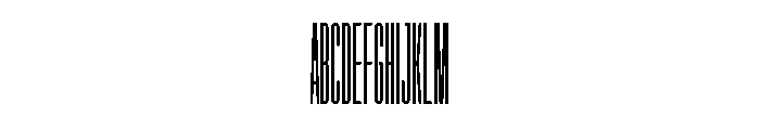 Garaje3003 Black Font UPPERCASE