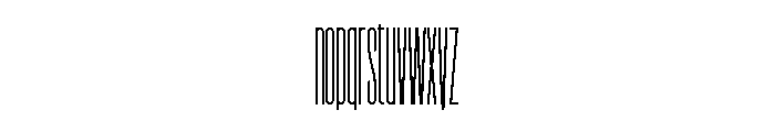 Garaje3003 Bold Font LOWERCASE