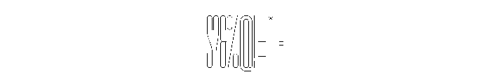 Garaje3003 Light Font OTHER CHARS