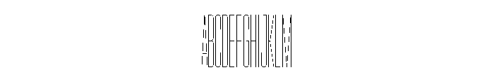 Garaje3003 Light Font UPPERCASE