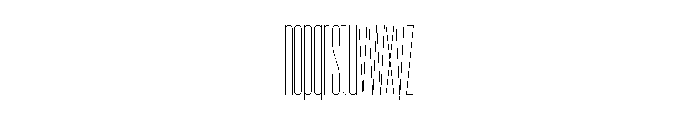 Garaje3003 Light Font LOWERCASE