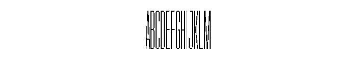 Garaje3003 Medium Font UPPERCASE