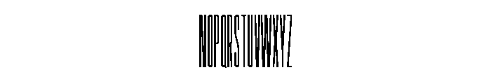 Garaje3103 Black Font UPPERCASE