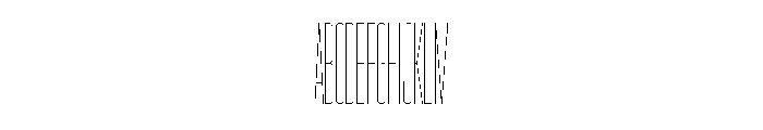 Garaje3103 Light Font UPPERCASE
