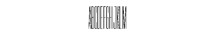 Garaje3103 Medium Font UPPERCASE