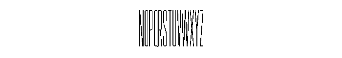 Garaje3103 Medium Font UPPERCASE