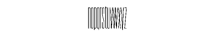 Garaje3103 Medium Font LOWERCASE