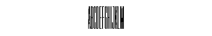 Garaje3203 Black Font UPPERCASE