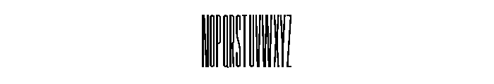 Garaje3203 Black Font UPPERCASE
