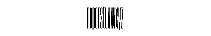 Garaje3203 Black Font LOWERCASE