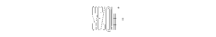 Garaje3203 Light Font OTHER CHARS